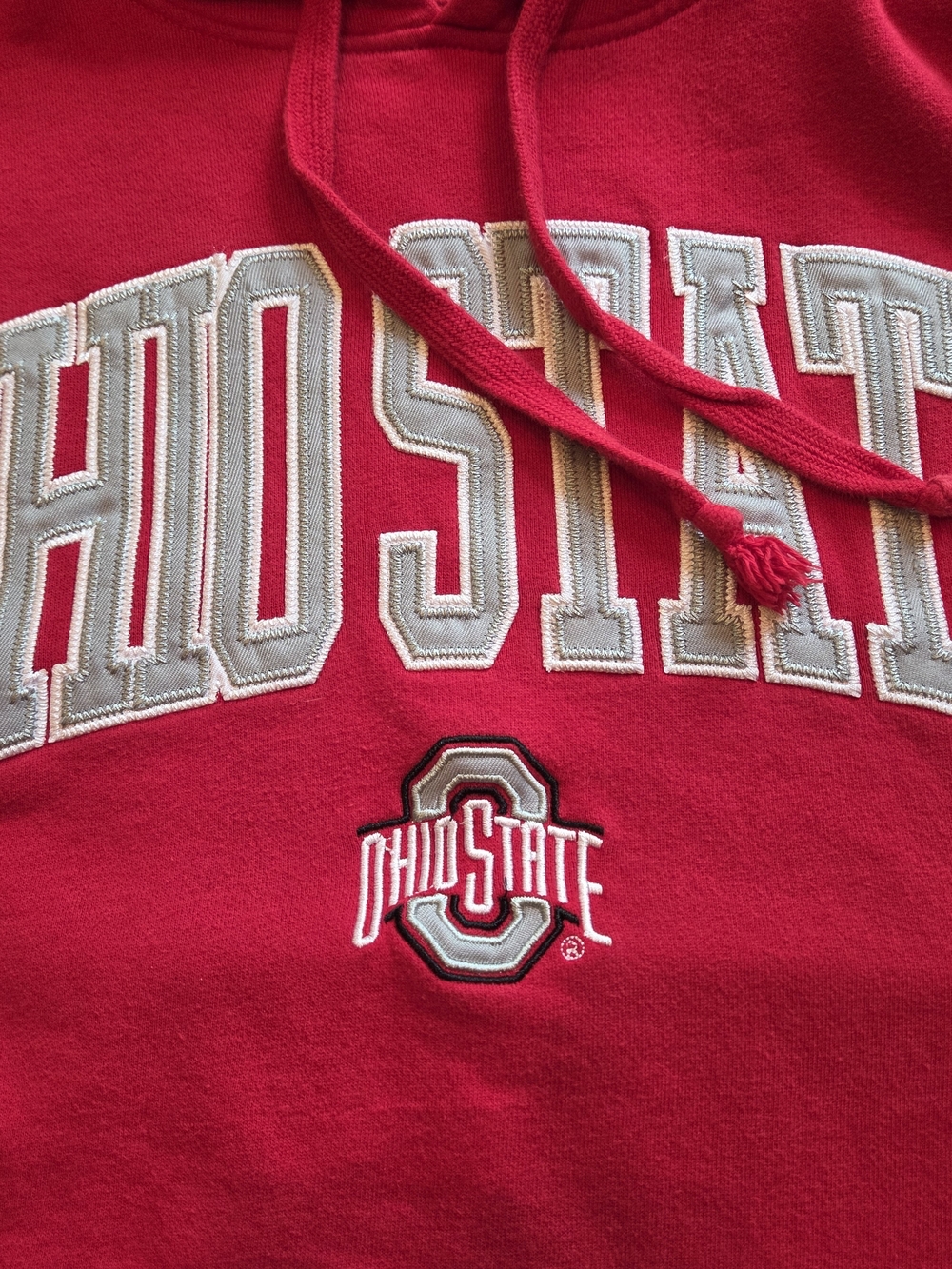 Ohio State Men's Red Hoodie Sweatshirt. Game Day!